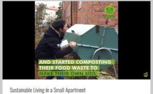 Nachhaltig leben in einer kleinen Wohnung