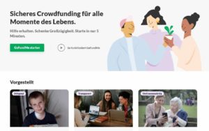 GoFundMe – Sicheres Crowdfunding