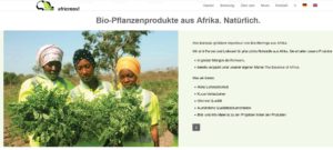 Bio-Pflanzenprodukte aus Afrika